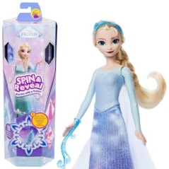 Muñeca Spin And Reveal Elsa Frozen Disney