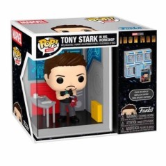 Figura POP Nooks Marvel Tony Stark in His Workshop