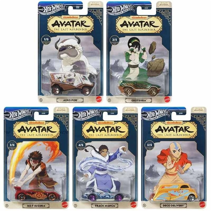 Coche Entertainment Hot Wheels Avatar The Last Airbender surtido