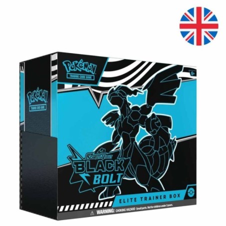Estuche Entrenador juego cartas coleccionables Fulgor Negro Pokemon ingles