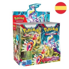 Sobre juego cartas coleccionables Escarlata & Purpura Pokemon surtido