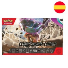 Estuche juego cartas coleccionables Estadio Combina y Combate Evoluciones en Paldea Pokemon español