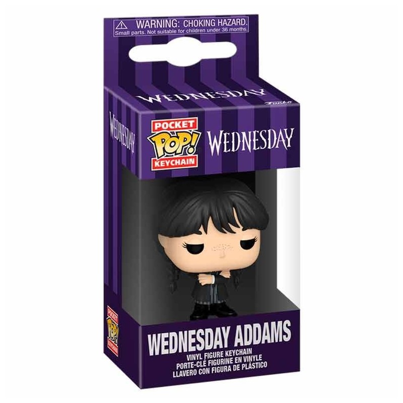 Llavero Pocket POP Miercoles Wednesday Addams