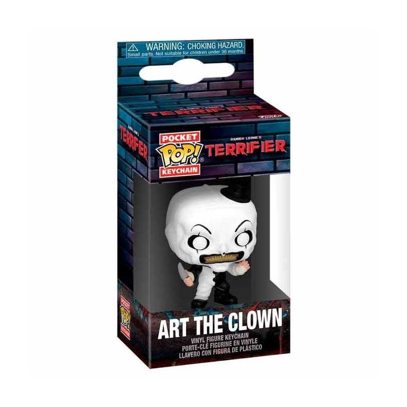 Llavero Pocket POP Terrifier Art the Clown
