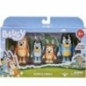 Blister 4 figuras Familia Bluey