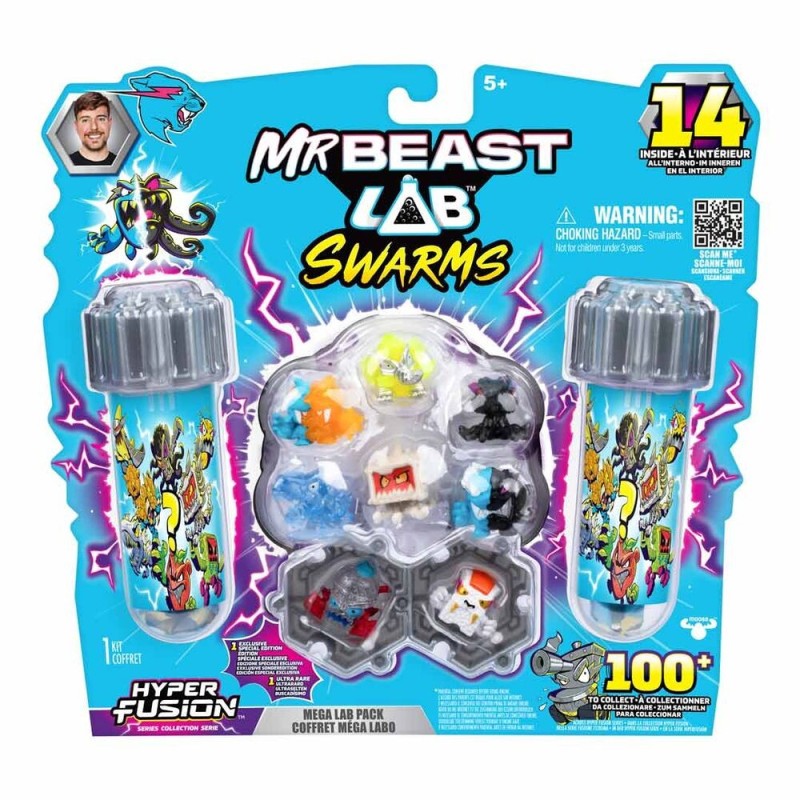 Figuras Mr Beast Lab Swarms surtido