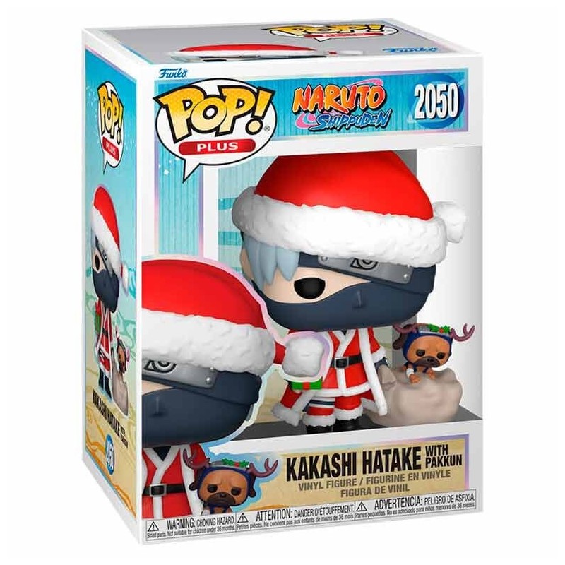 Figura POP Plus Naruto Shippuden Kakashi Hatake with Pakkun Holiday