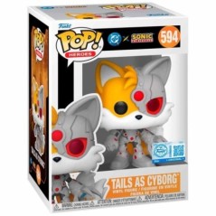 Figura POP Sonic The Hedgehog DC Comics Tails As Cyborg Exclusive