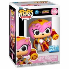 Figura POP Sonic The Hedgehog DC Comics Amy As Wonder Woman Exclusive