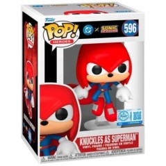 Figura POP Sonic The Hedgehog DC Comics Knuckles As Superman Exclusive