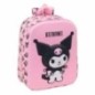 Mochila 3D Kuromi Hello Kitty 27cm