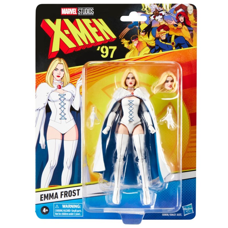 Figura Emma Frost X-Men '97 Marvel Legends Series 15cm