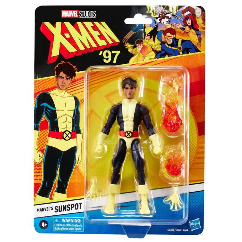 Figura Marvel's Sunspot X-Men '97 Marvel Legends Series 15cm
