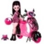 Muñeca Draculaura + Scooter Monster High