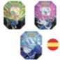 Lata juego cartas coleccionables Pokemon español surtido