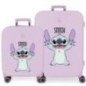 Set 2 maletas trolley ABS Playful Stitch Disney 55-70cm