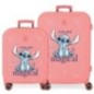 Set 2 maletas trolley ABS You Are Magical Stitch Disney 55-70cm