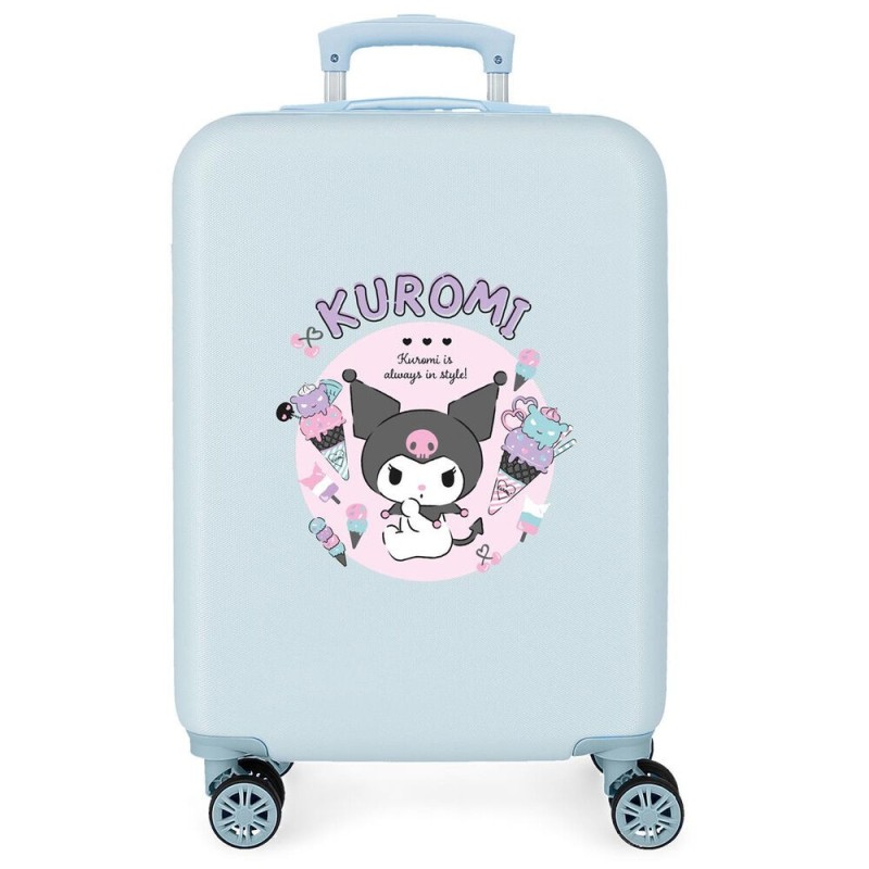 Maleta trolley ABS Always In Style Kuromi Hello Kitty 55cm