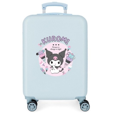 Maleta trolley ABS Always In Style Kuromi Hello Kitty 55cm