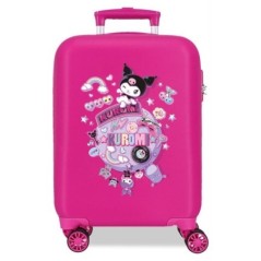 Maleta trolley ABS Around The World Kuromi Hello Kitty 50cm