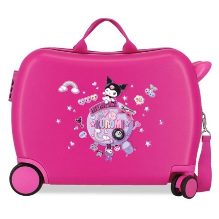 Maleta trolley ABS Around The World Kuromi Hello Kitty 50cm