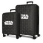 Set 2 maletas trolley ABS Black Star Wars 55/65cm