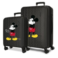 Set 2 maletas trolley ABS Waiting Mickey Disney 55/65cm