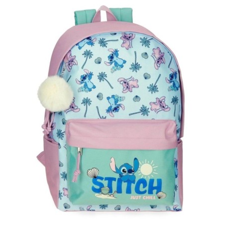 Mochila Just Chill Stitch Disney 45cm