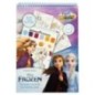 Libro dibujo + acuarelas y pincel Frozen Disney
