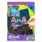 Set papeleria Scratch Art Stitch Disney