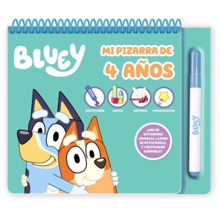 Mi Pizarra Actividades 4 Años Bluey español