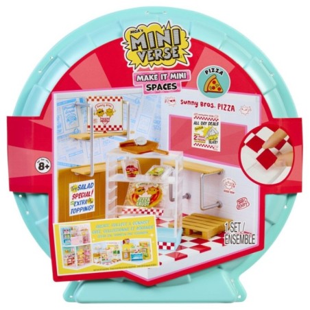 Playset Miniverse Make It Mini Spaces Pizzeria