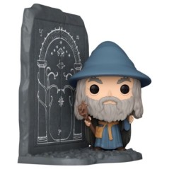 Figura POP Deluxe El Señor de los Anillos Gandalf with Doors of Durin