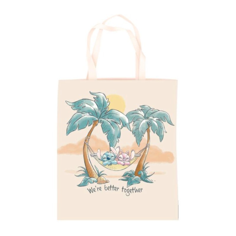Bolsa shopping Palm Tree Stitch Disney
