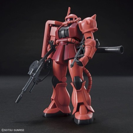 Maqueta HG 1/144 MS-06S Zaku II Char Aznable Custom