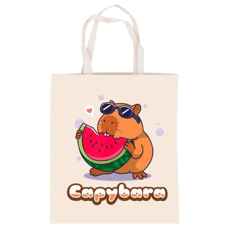 Bolsa shopping Sandia Capibara