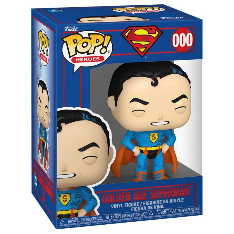 Figura POP DC Comics Superman Golden Age Superman