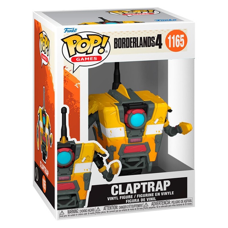 Figura POP Borderlands 4 Claptrap