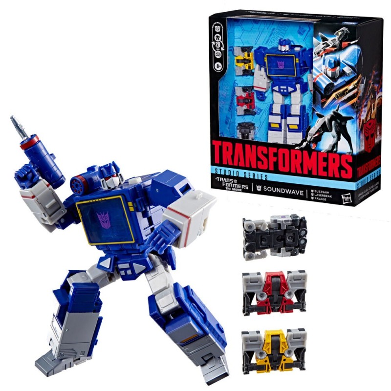 Figura Soundwave Studio Series Transformers The Movie 16,5cm