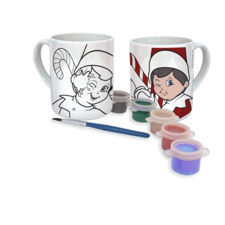 Taza para Pintar The Elf On The Shelf