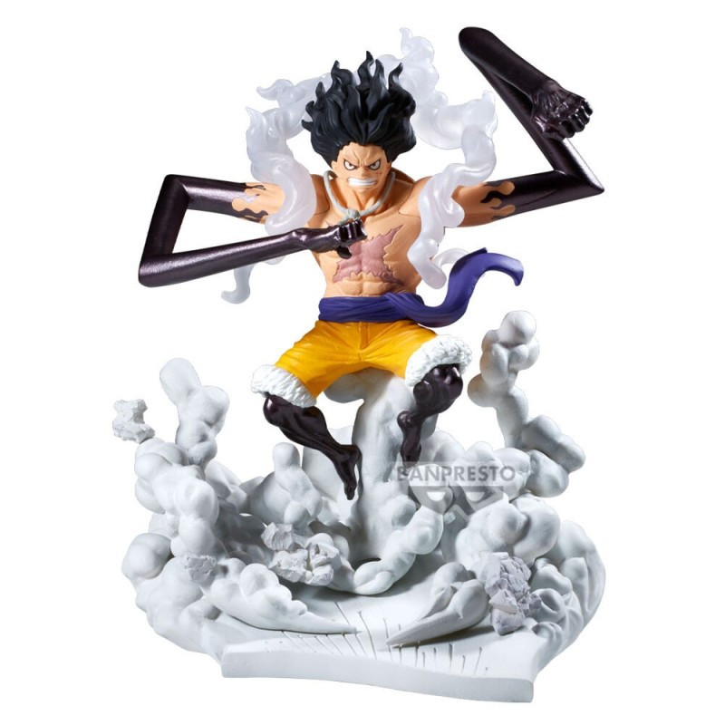 Figura Monkey D Luffy Gear 4 Senkokkei One Piece 15cm
