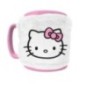 Taza funda de peluche Hello Kitty 440ml