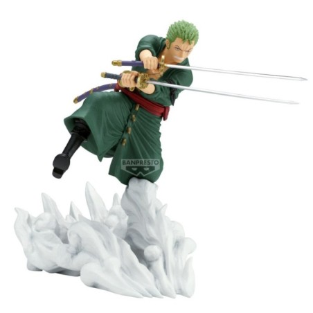 Figura Roronoa Zoro Senkozekkei One Piece 15cm