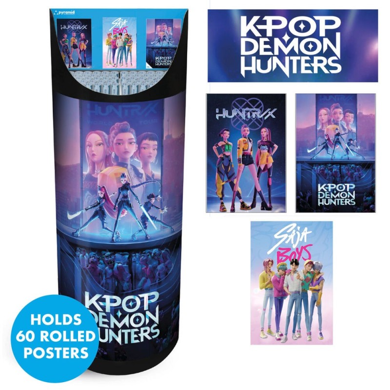 Poster KPop Demon Hunters surtido