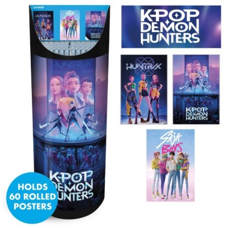 Poster KPop Demon Hunters surtido