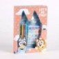 Set cuaderno Bluey