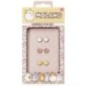 Blister 3 pares de pendientes Molang