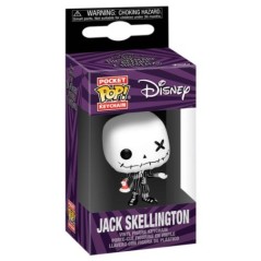 Llavero Pocket POP Disney Pesadilla Antes de Navidad Jack Skellington