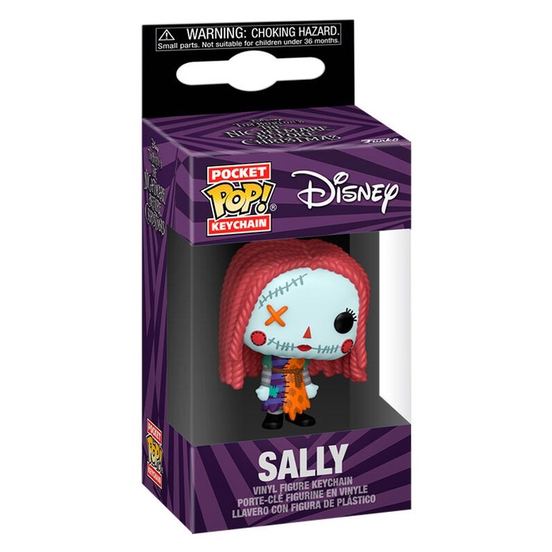 Llavero Pocket POP Disney Pesadilla Antes de Navidad Sally
