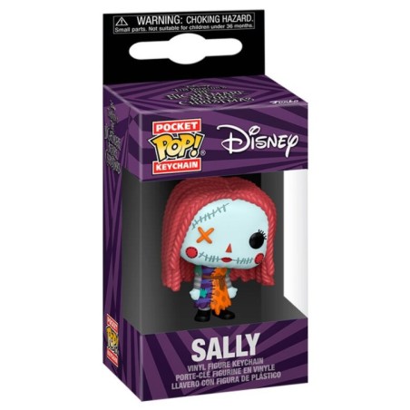 Llavero Pocket POP Disney Pesadilla Antes de Navidad Sally